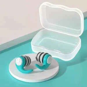 Earplugs Noise-Reducing Ergonomic Fit Reusable & Washable
