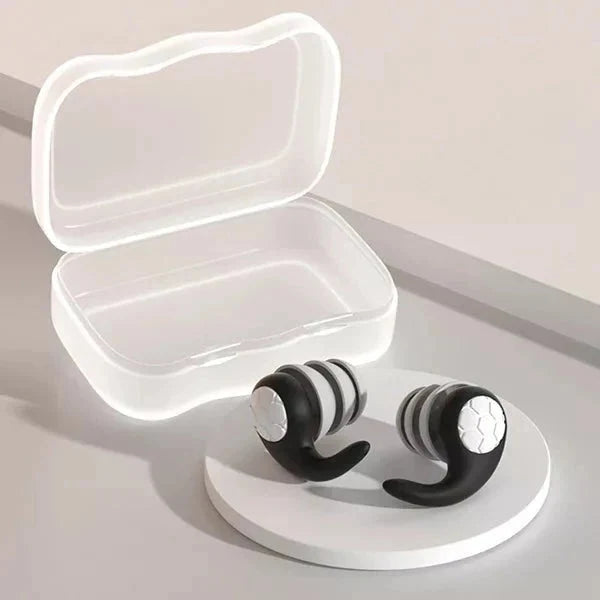 Earplugs Reusable Silicone Noise-Blocking Washable
