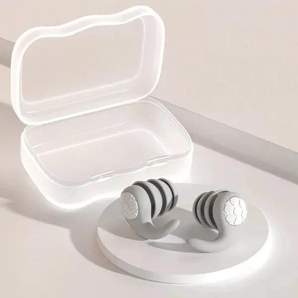 Earplugs Reusable Silicone Noise-Blocking Washable