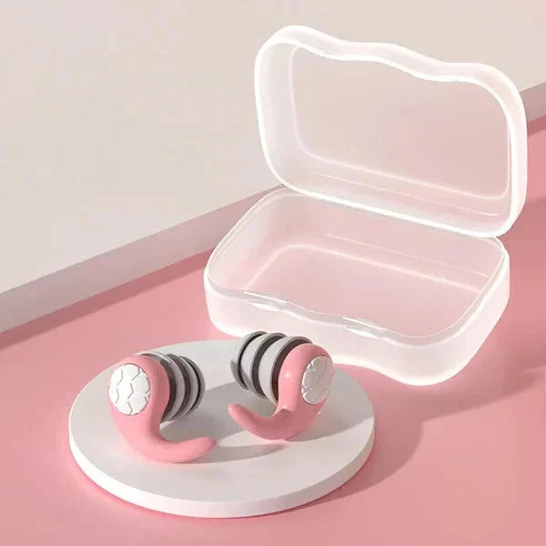 Earplugs Reusable Silicone Noise-Blocking Washable