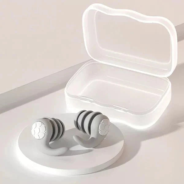 Earplugs Reusable Silicone Noise-Blocking Washable