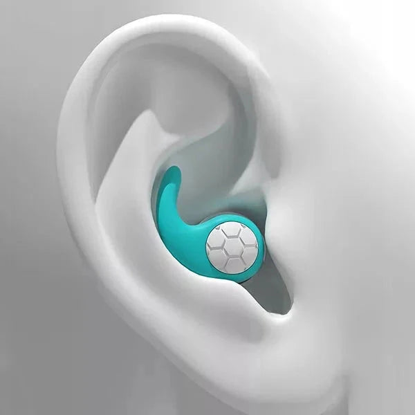 Earplugs Reusable Silicone Noise-Blocking Washable