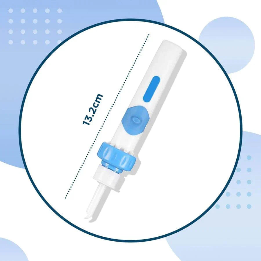 Earwax Remover Vacuum Suction & Vibration BPA-Free Tip