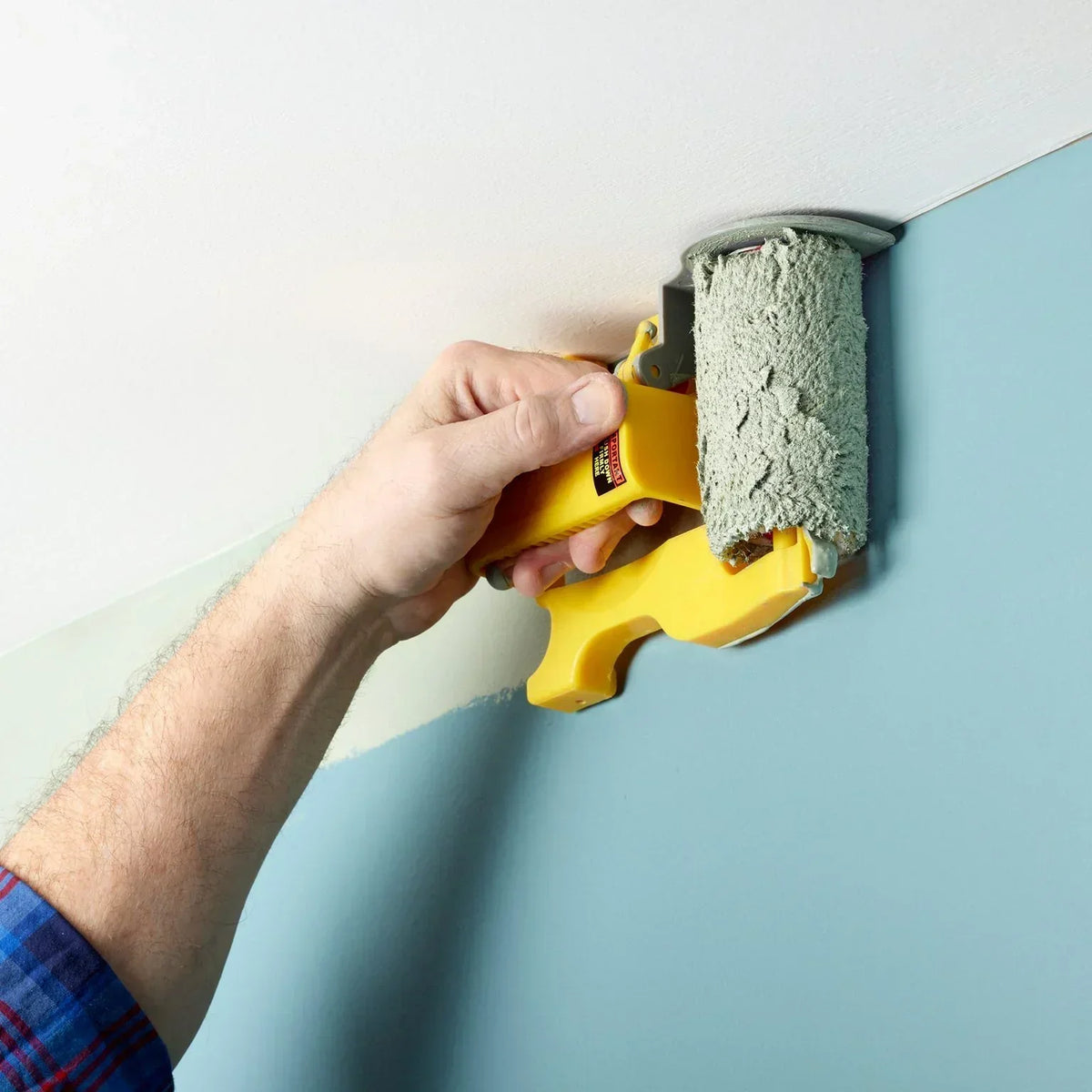 Edge Paint Roller Integrated Reservoir & 3 Extra Rollers