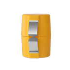 Egg Cracker Press Ergonomic Grip Stainless Steel