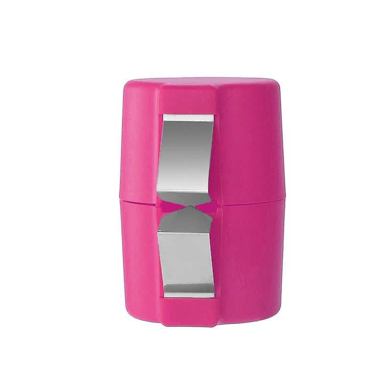 Egg Cracker Press Ergonomic Grip Stainless Steel
