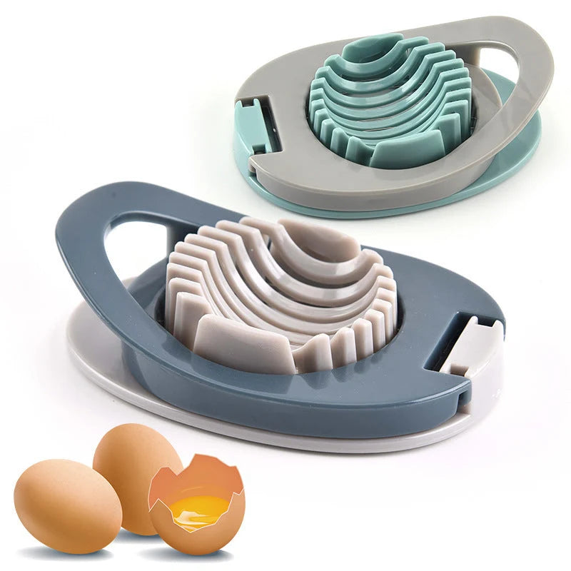 Egg & Fruit Slicer Ergonomic Handle Dishwasher-Safe Durable Plastic