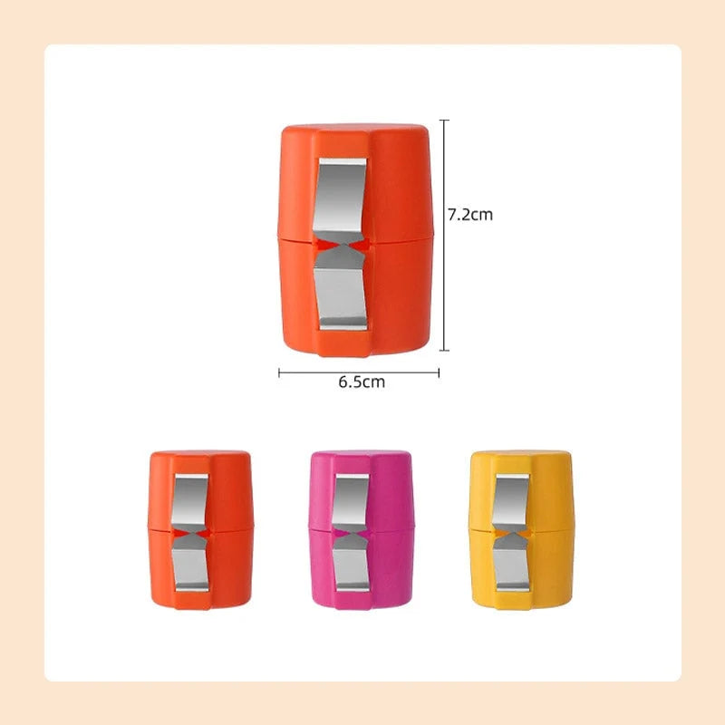 Egg Shell Opener Ergonomic Handle Stainless Steel Press