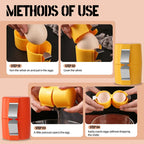 Egg Shell Opener Ergonomic Handle Stainless Steel Press