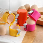 Egg Shell Opener Oval Groove Reduces Shell Fragments