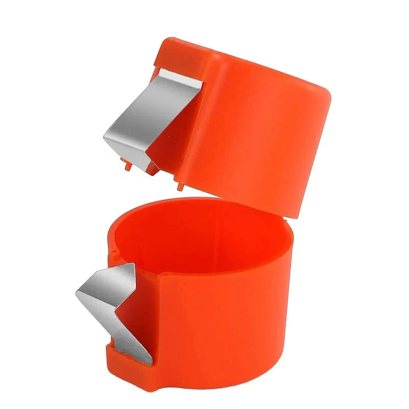 Egg Shell Opener Oval Groove Reduces Shell Fragments