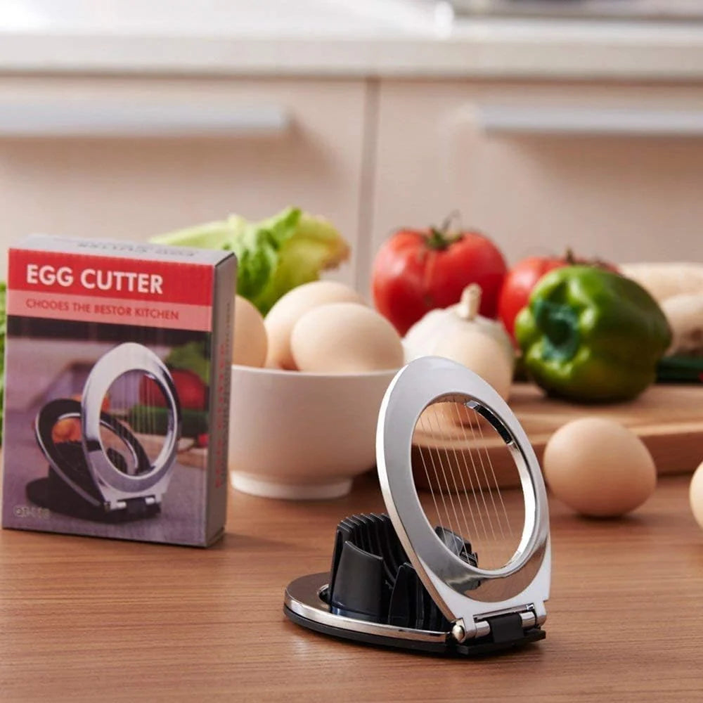 Egg Slicer 3 Cutting Styles Stainless Steel Wires