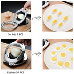 Egg Slicer 3 Cutting Styles Stainless Steel Wires