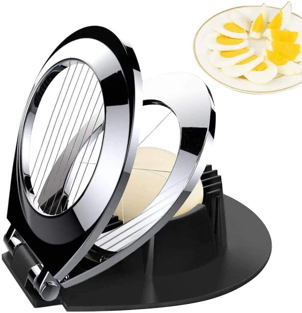 Egg Slicer 3 Cutting Styles Stainless Steel Wires