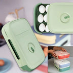 Egg Storage Tray Stackable 12 Egg Rotating Date Dial