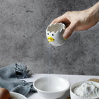 Egg White Separator Ceramic Hand-Painted Chicken Design Dishwasher Safe