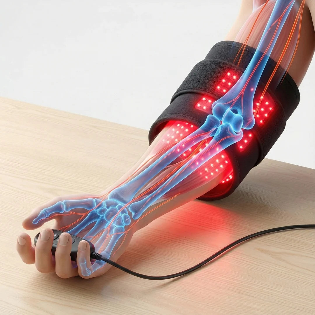 Elbow Wrap Red & Near-Infrared Rechargeable Pain Relief