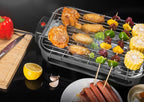 Electric BBQ Oven Adjustable Temperature 390mm Surface