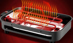 Electric BBQ Oven Adjustable Temperature 390mm Surface