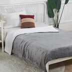Electric Blanket Dual Zone Silky 71 x 83 In