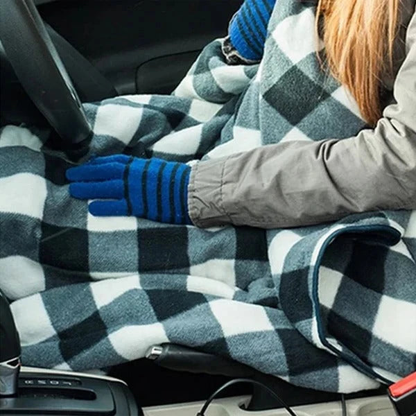 Electric Blanket Multiple Heat Settings Detachable Power Cord