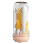 Electric Bottle Brush Set Cordless 360° Rotating Silicone