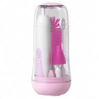 Electric Bottle Brush Set Cordless 360° Rotating Silicone