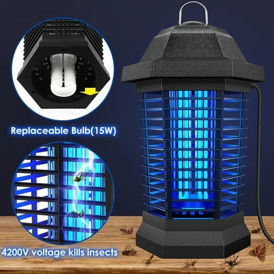 Electric Bug Zapper UVA Light 550 Sq Ft