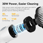 Electric Cleaning Brush Cordless & Extendable 7 Interchangeable Heads
