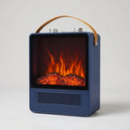 Electric Fireplace Heater Realistic Flame Adjustable Heat