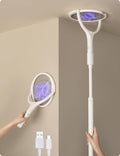 Electric Fly Swatter USB Rechargeable 90-Degree Swivel Safety Grid