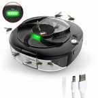 Electric Fly Trap Rotating Action USB Rechargeable 72-Hour Battery