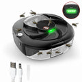 Electric Fly Trap Rotating Arm USB Rechargeable & 72-Hour Battery
