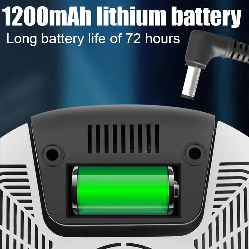Electric Fly Trap Rotating Arm USB Rechargeable & 72-Hour Battery