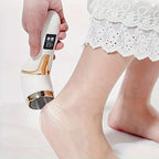 Electric Foot File Quartz Head & Built-In Vacuum