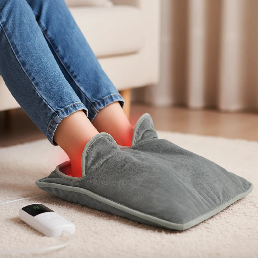 Electric Foot Warmer 9 Heat Settings & Smart Timer