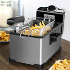 Electric Fryer 3L 2000W Non-Stick Coating