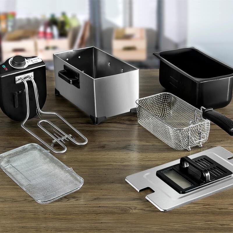 Electric Fryer 3L 2000W Non-Stick Coating