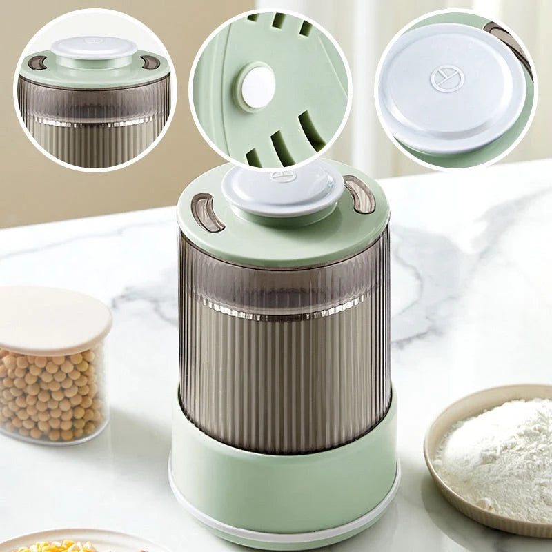 Electric Grain Grinder S-Shaped Blade Large Capacity