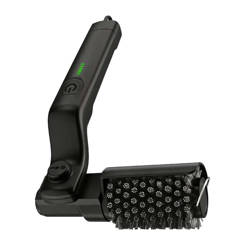 Electric Grill Brush Rotating Steel Heads & USB-C Rechargeable