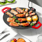Electric Grill Plate Smoke-Free & Non-Stick 11 Inch