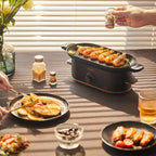 Electric Grill Smoke-Free Compact For 1-2 People