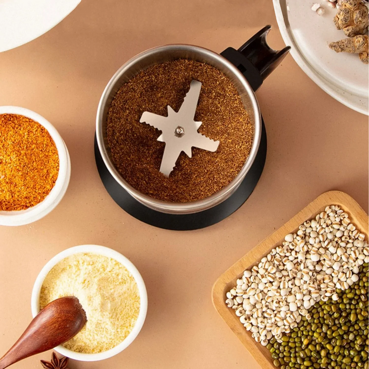 Electric Grinder One-Touch Portable Multi-Purpose