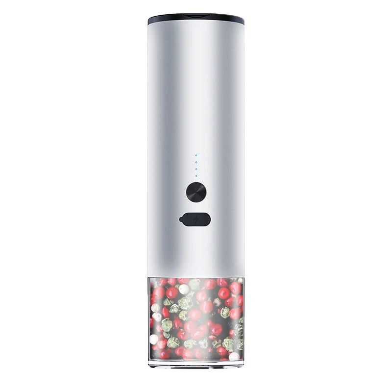 Electric Grinder USB Rechargeable One-Hand Operation & Gravity-Activated