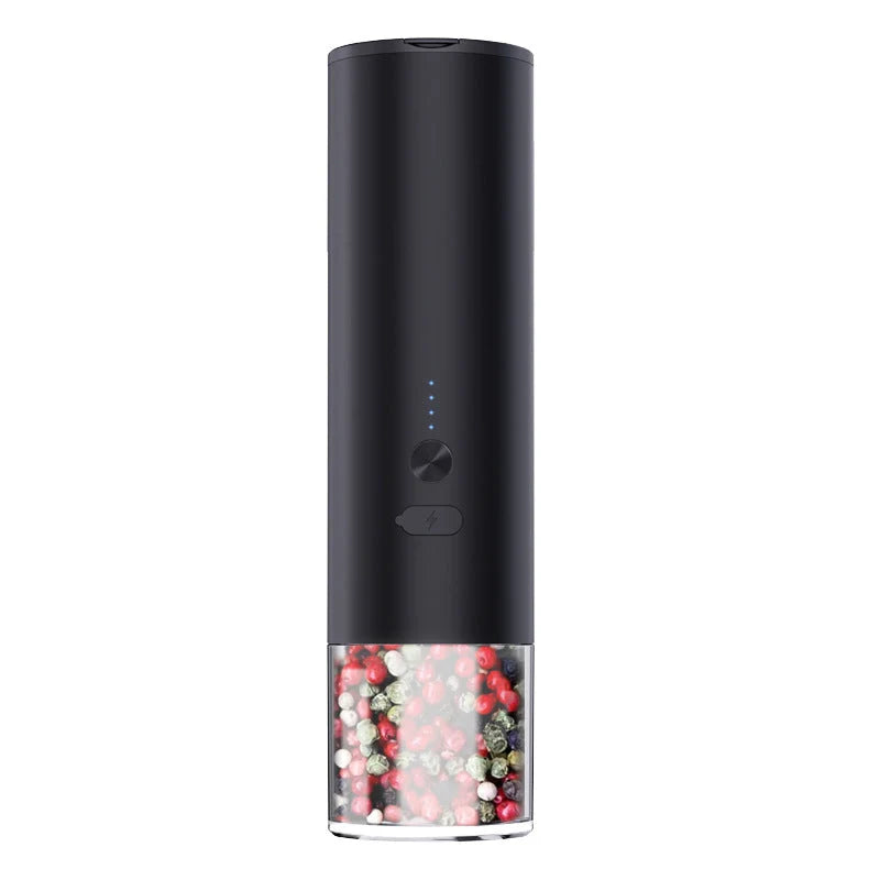 Electric Grinder USB Rechargeable One-Hand Operation & Gravity-Activated