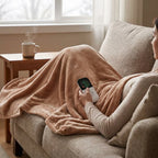 Electric Heated Blanket 9 Heat Settings Auto Shut-Off