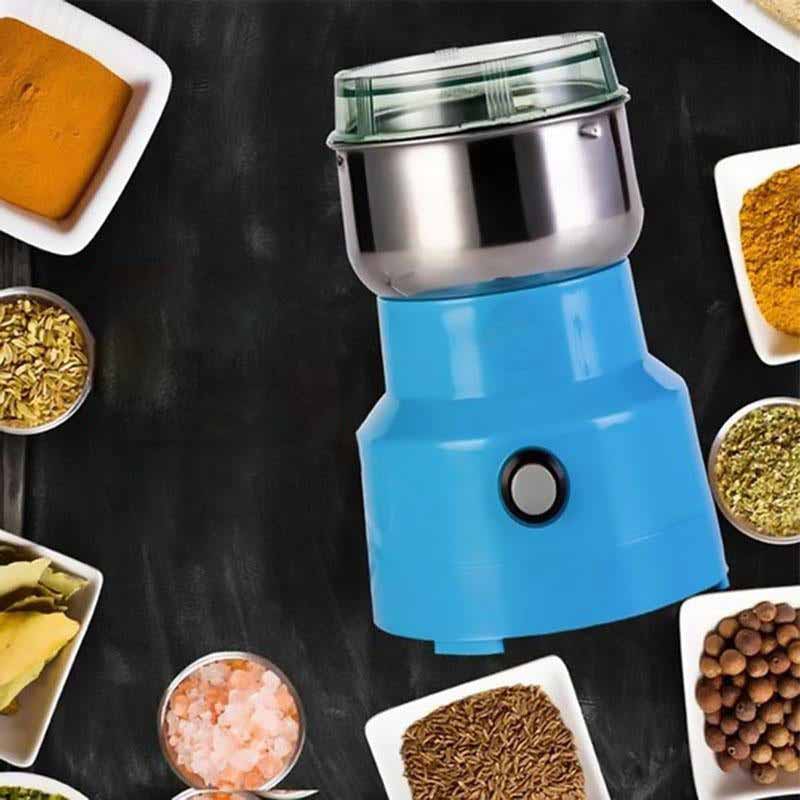 Electric Herb Grinder 300W Motor Stainless Steel Blades