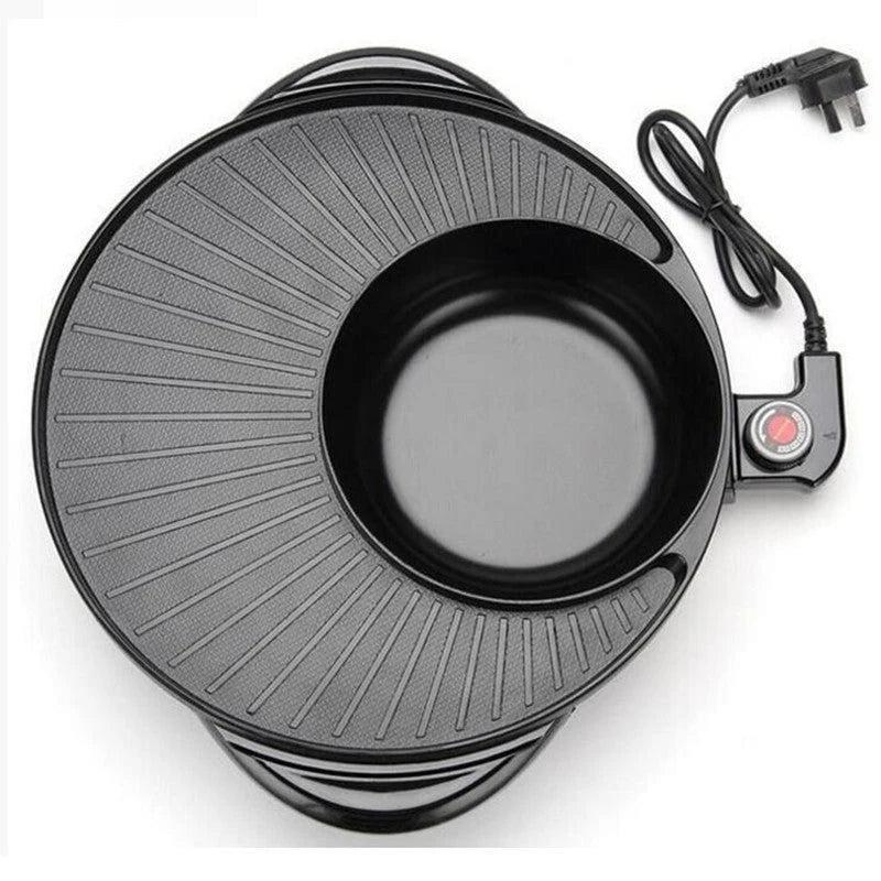 Electric Hot Pot 5–6L Capacity Aluminum Liner 5-Speed