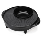 Electric Hot Pot 5–6L Capacity Aluminum Liner 5-Speed