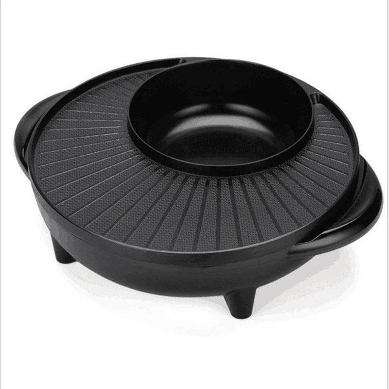 Electric Hot Pot 5–6L Capacity Aluminum Liner 5-Speed